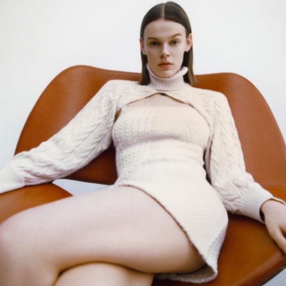 Zara Set - Knit Arm Warmer & Dress - Picture 12 of 16